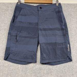 Rei Coop XS Blue Bike Shorts Athletic Outdoor Performance Quick-Dry Zip Pocket